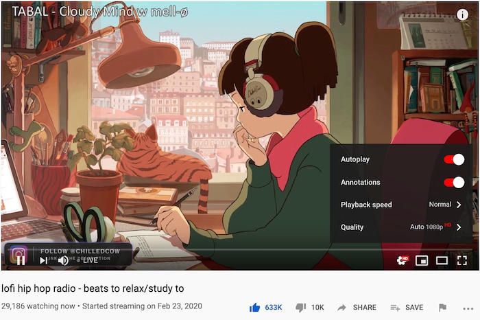 Một video trên YouTube với độ phân giải Full HD 1080p rõ nét.