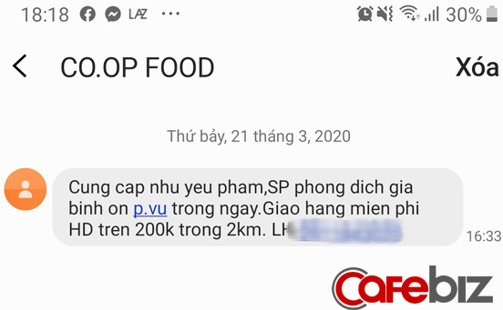 Khi các ông lớn bán lẻ chuyển mình thời COVID-19: Các bạn cứ ngồi yên khi Tổ quốc cần, VinMart, Coop Mart... sẽ chạy đến, không mất phí giao hàng - Ảnh 2. Khi các ông lớn bán lẻ chuyển mình thời COVID-19: Các bạn cứ ngồi yên khi Tổ quốc cần, VinMart, Coop Mart... sẽ chạy đến, không mất phí giao hàng - Ảnh 2.