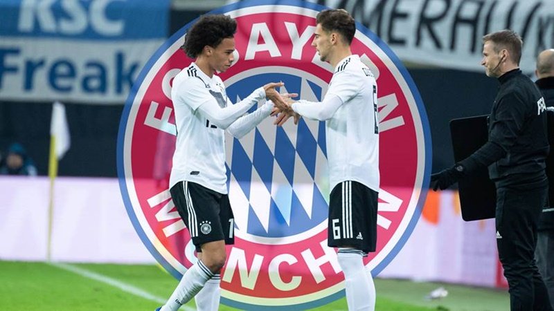 Leon Goretzka on Leroy Sané: 'He's a guy you want beside you in important games' - Bóng Đá