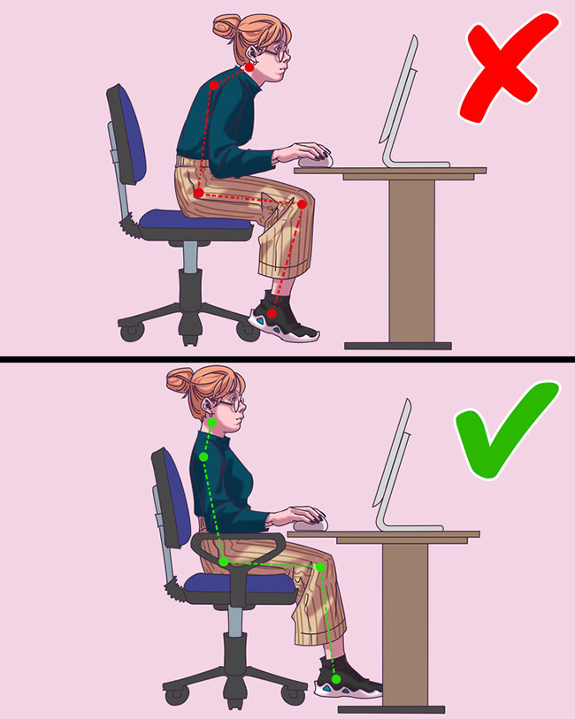 Đừng để 10 thói quen xấu này làm hại sức khoẻ khi ngồi văn phòng - Ảnh 3. Đừng để 10 thói quen xấu này làm hại sức khoẻ khi ngồi văn phòng - Ảnh 3.