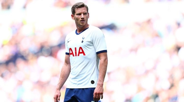 AS Roma nhắm Vertonghen thay Smalling - Bóng Đá