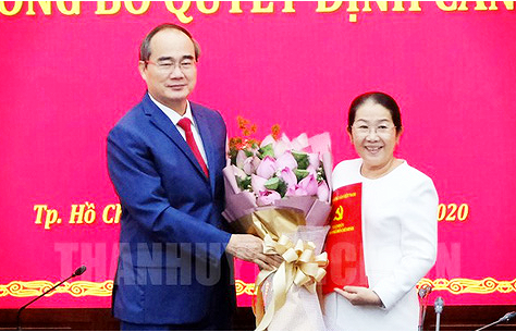 Phó bí thư Thành ủy TP.HCM Võ Thị Dung nghỉ hưu - Ảnh 1. Phó bí thư Thành ủy TP.HCM Võ Thị Dung nghỉ hưu - Ảnh 1.