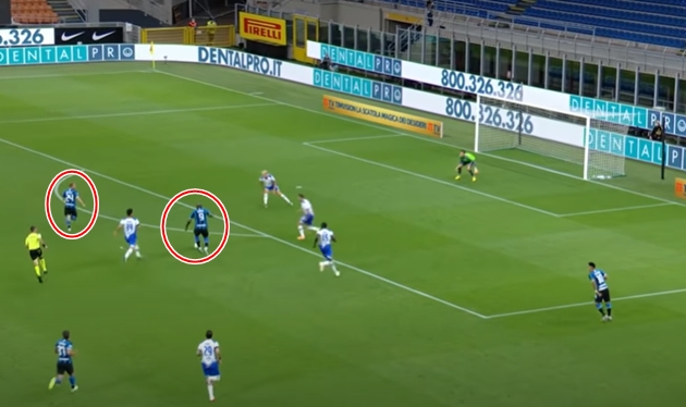 Nhìn lại pha bóng xứng đáng đưa vào SGK của dàn sao Inter Milan - Bóng Đá