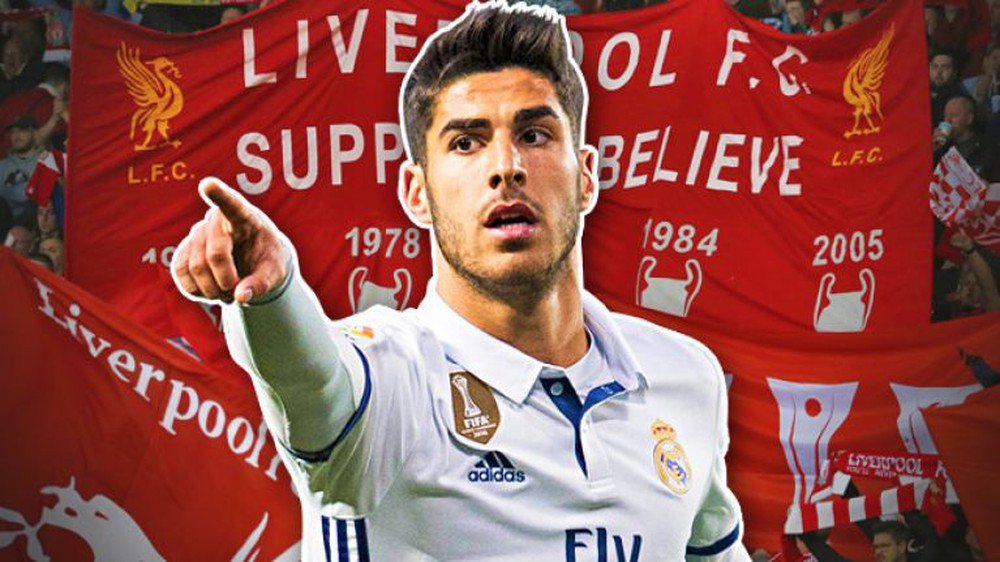 Liverpool nhắm Marco Asensio - Bóng Đá