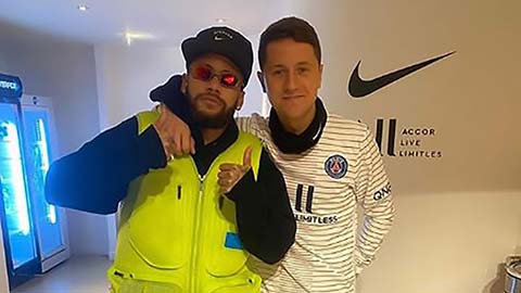 Bà xã cấm Herrera đi toilet trong tiệc của Neymar
