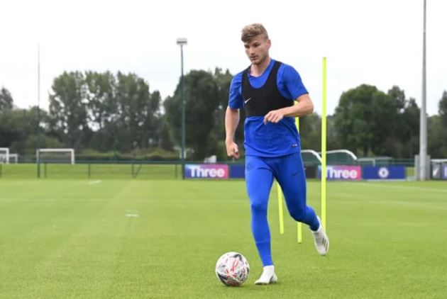 VIDEO AND GALLERY: TIMO WERNER'S FIRST CHELSEA TRAINING SESSION - Bóng Đá
