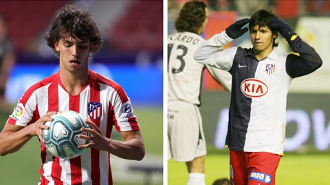 Joao Felix có mùa giải đầu tiên tại Atletico tốt hơn Aguero
