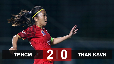 TP.HCM 1-0 Than.KSVN: TP.HCM vô địch Cúp Quốc gia nữ 2020