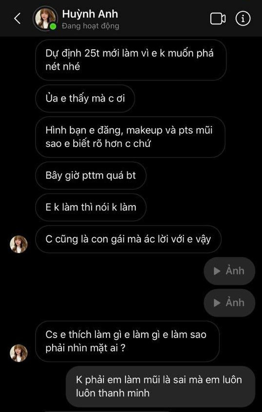 Huỳnh Anh đáp trả anti-fan về nghi vấn dao kéo: Mình thích thì làm đẹp cho mình thôi, nhưng phải qua 25 tuổi mới đi phẫu thuật thẩm mỹ - Ảnh 4. Huỳnh Anh đáp trả anti-fan về nghi vấn dao kéo: Mình thích thì làm đẹp cho mình thôi, nhưng phải qua 25 tuổi mới đi phẫu thuật thẩm mỹ - Ảnh 4.