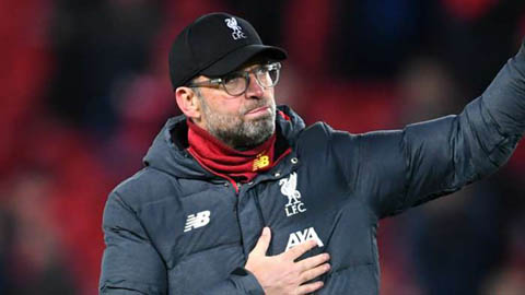 Klopp giành giải HLV hay nhất mùa giải 2019/20