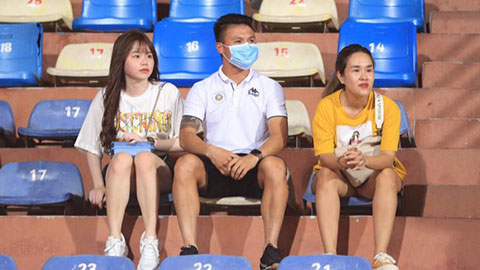 Quang Hải rách cơ háng, sốt phải truyền nước