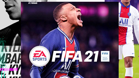 Vừa lên bìa game FIFA , Mbappe gặp ngay xui xẻo