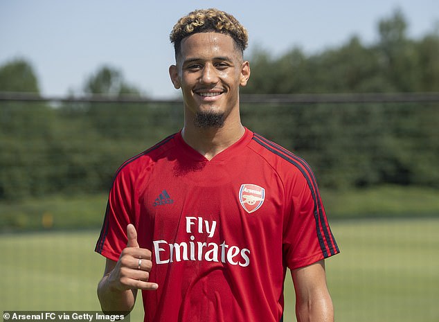 The 19-year-old cost £27m and will now head back to north London to train with Arsena